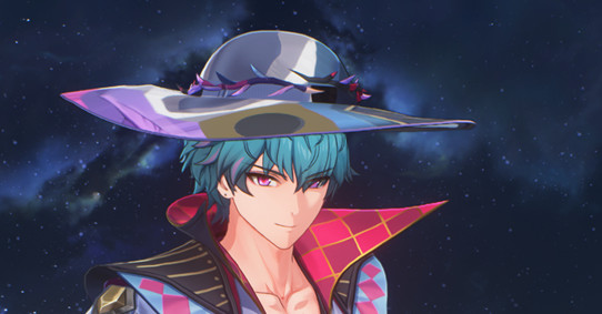 In-game screenshot of Brant with distorted hat mod