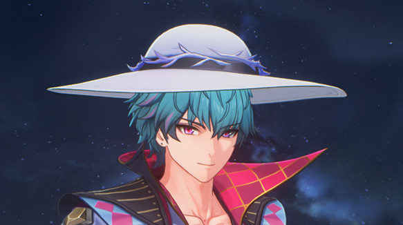 Final in-game screenshot of the completed hat mod on Brant